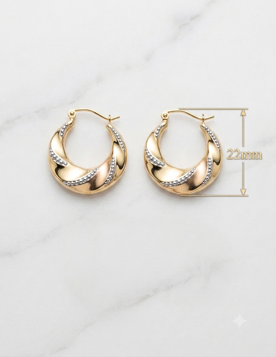 14 kilates Earrings